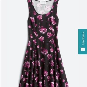 French Grey knit dress